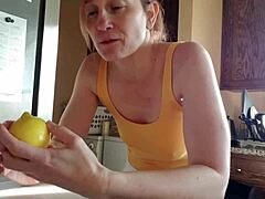 Mommy's Hydration: Clothed and Erect Nipples