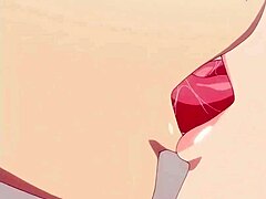 Japán anyuka arcra kapja a faszt és keményen megdugják animált hentai videóban