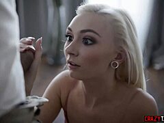 Mature blonde gets her math tutor to fuck her hard
