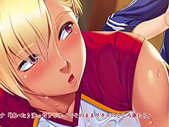 Volleybollklubb-milfs i anime blir stygga under speluppehållet