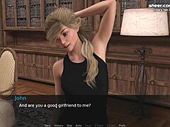Britanska blondinka najstnica z osupljivo ritjo uživa v javnem knjižničnem seksu v delu 4 moje vroče serije igranja