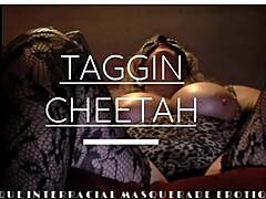 Taggin Cheetah yang menggoda dalam semangat antarabangsa