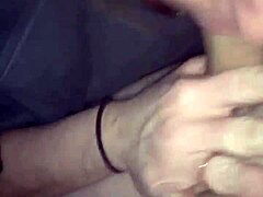 Mature mom gives a blowjob during a car ride