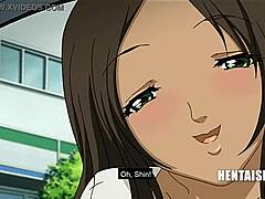 Perselingkuhan wanita dewasa Jepang yang digambarkan dalam animasi terikat dengan Hentai