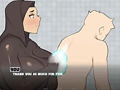Cartoon milf gets her ass licked and fucked by a lucky guy