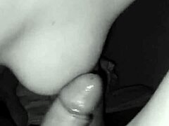 Hairy and horny: MILF gives a handjob and receives cum on her breasts