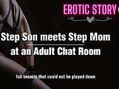 Anak tiri dan ibu tiri terlibat dalam sembang audio erotik