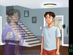 Juego en 2D Summertime Saga episodio 7: Las posibilidades con la suegra MILF