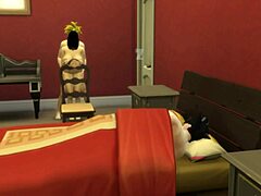 Хардкорный 3D-порно с участием замужней женщины, пойманной на мастурбации ее сыном Гоханом