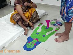 La belle-mère indienne devient coquine avec son beau-fils dans cette vidéo porno maison