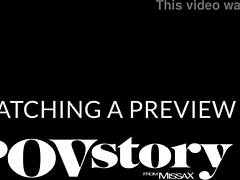 Apovstory - Initiation pt 2에서 큰 엉덩이와 털이 많은 덤불을 촬영한 비디오