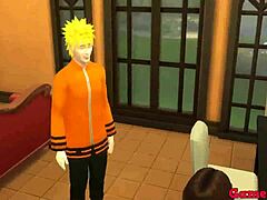 Hinata, une femme au foyer âgée, passe une nuit sauvage avec son beau-fils Naruto
