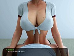 A mostoha nővér és a férj 3D animációs pornóvideója, ahol a feneküket dörzsölik