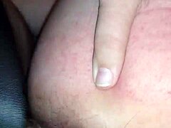 Hairy pussy neighbor gets a cumshot on her small tits