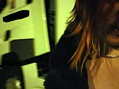 A busty MILF gets her ass fucked by a truck driver on a highway