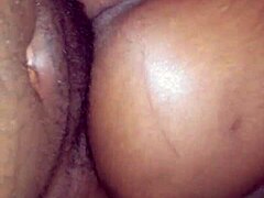 Close-up of asshole and pussy fucking in HD video