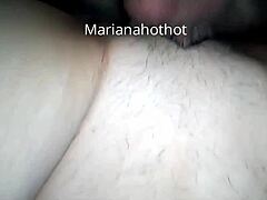 Amateur babe Marianahothot gets her tight asshole stretched
