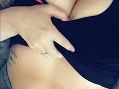 Mommy gets naughty with her young lover in this homemade video