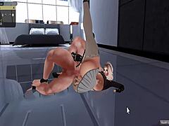 Sexuellt laddad IMVU-session med en kåt MILF