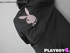 Black MILF with Perfect Ass Ana Foxxx Masturbates for Playboy